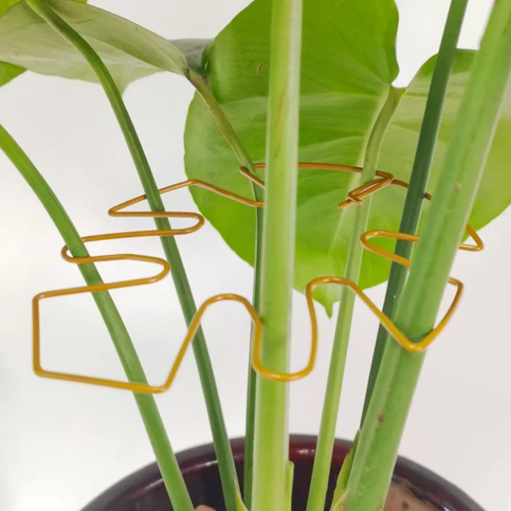 Stabilizers Plant Fixing Bracket Easy Installation Sturdy Decorative Plant Stand Bamboo Shaped Plant Holder Support Pole