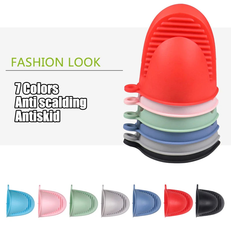 Shark Shaped Silicone Insulated Glove Anti Slip Thickened High temperature resistance Kitchen Anti Scalding Device Oven Mitt