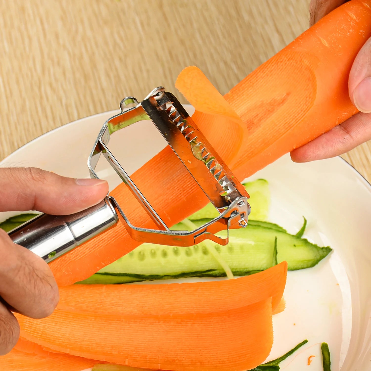 Stainless Steel Multi-function Peeler Slicer Vegetable Fruit Potato Cucumber Grater Portable Kitchen Accessories Tool