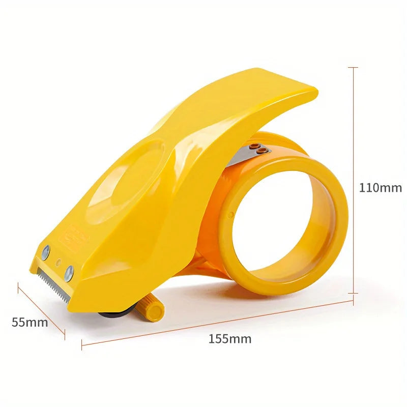 Tape Dispenser Plastic Sealing Packer Packaging Parcel 10° Sloped Roller Tape Cutter Sealing Tape Holder Manual Packing Machine