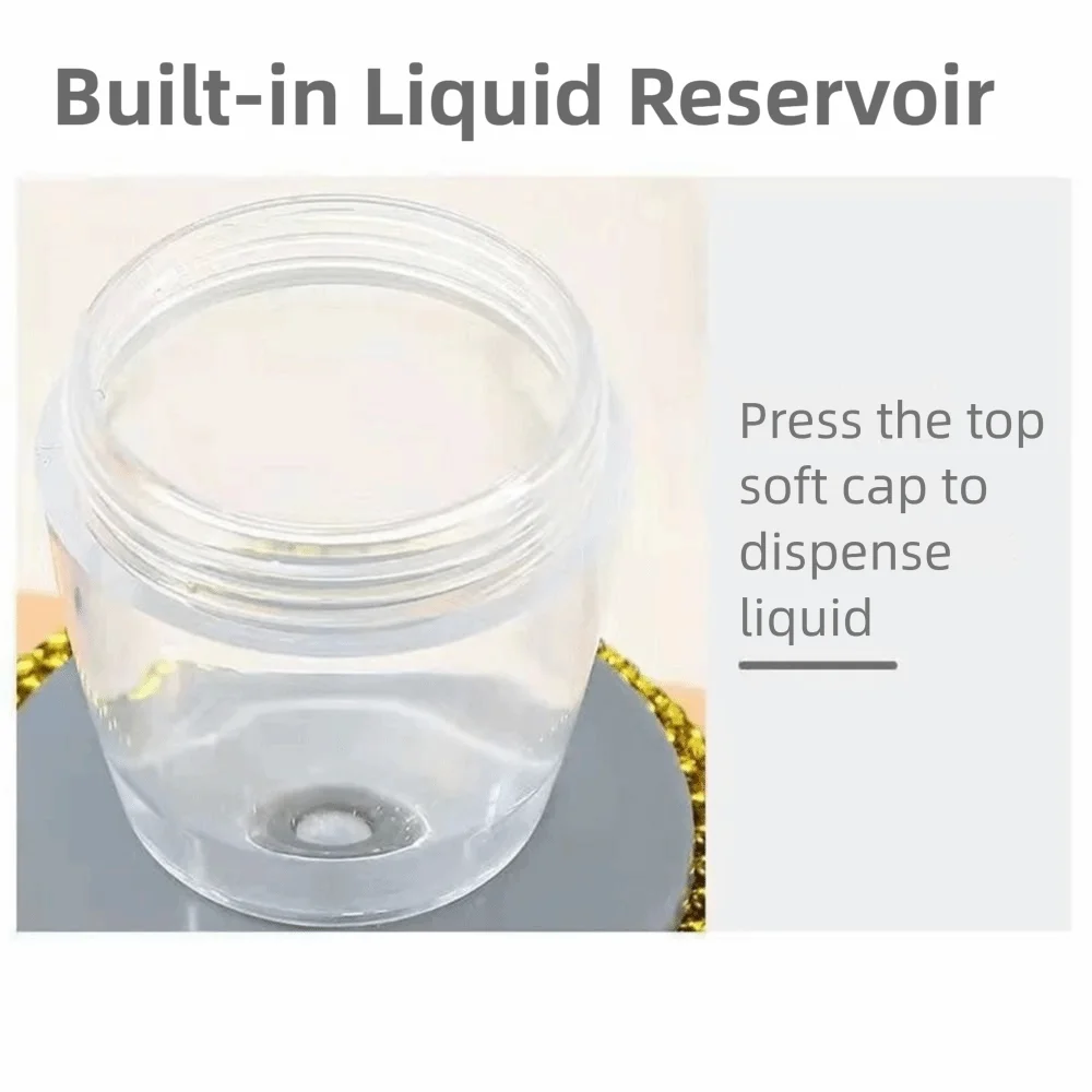 Creative Dish Cleaning Brush Liquid-added Ball Press Type Pot Brush Scrubber Liquid Filling Detergent