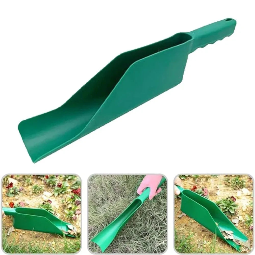 Plastic Gutter Getter Scoop Multi Use Dirt Debris Remove Leaf Cleaning Scoop Hand Scoop Gutter Cleaning Tool Garden Maintenance