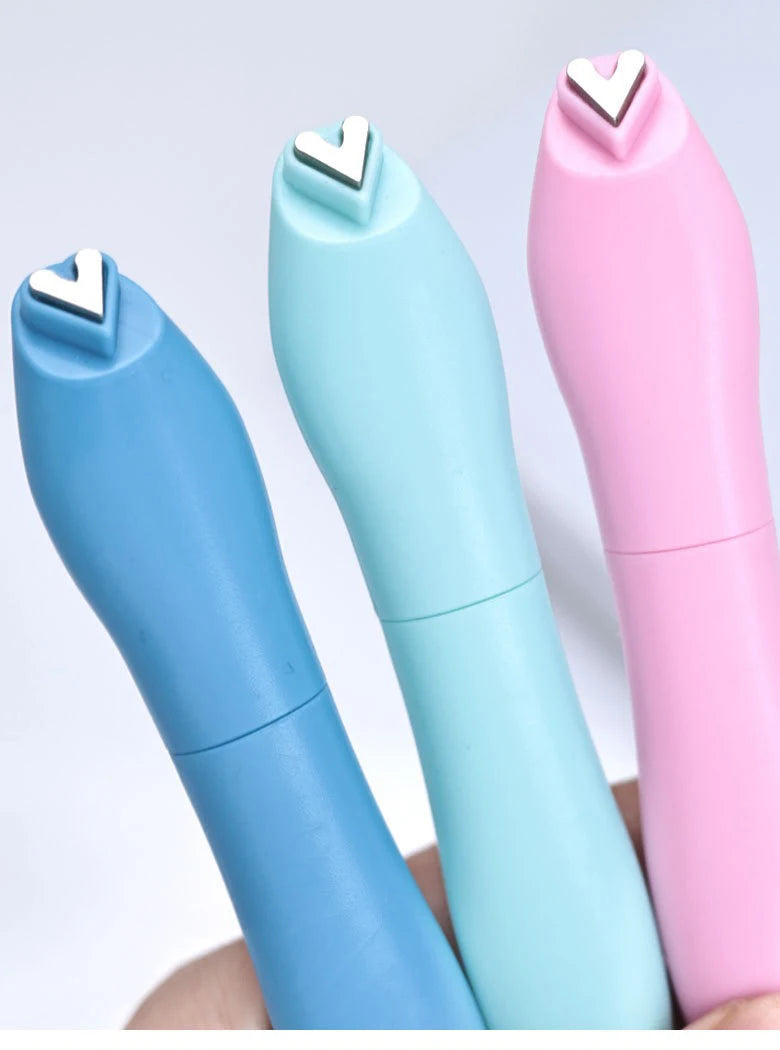 3D Love Heart Nail Magnet 3in1 Cat Eye Effect Double Line Moon Snake Pattern French Nail UV Attraction Magnetic Stick Manicure