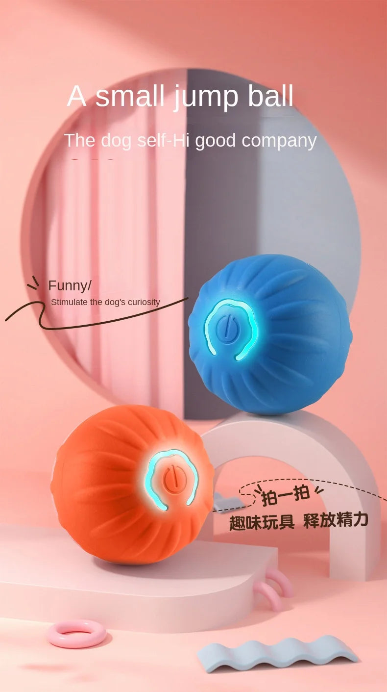Smarts Dog Toy Ball Automatic Electronic Interactive Training Pet Toy Gravity Moving Ball Rechargeable Active Rolling Ball Toys