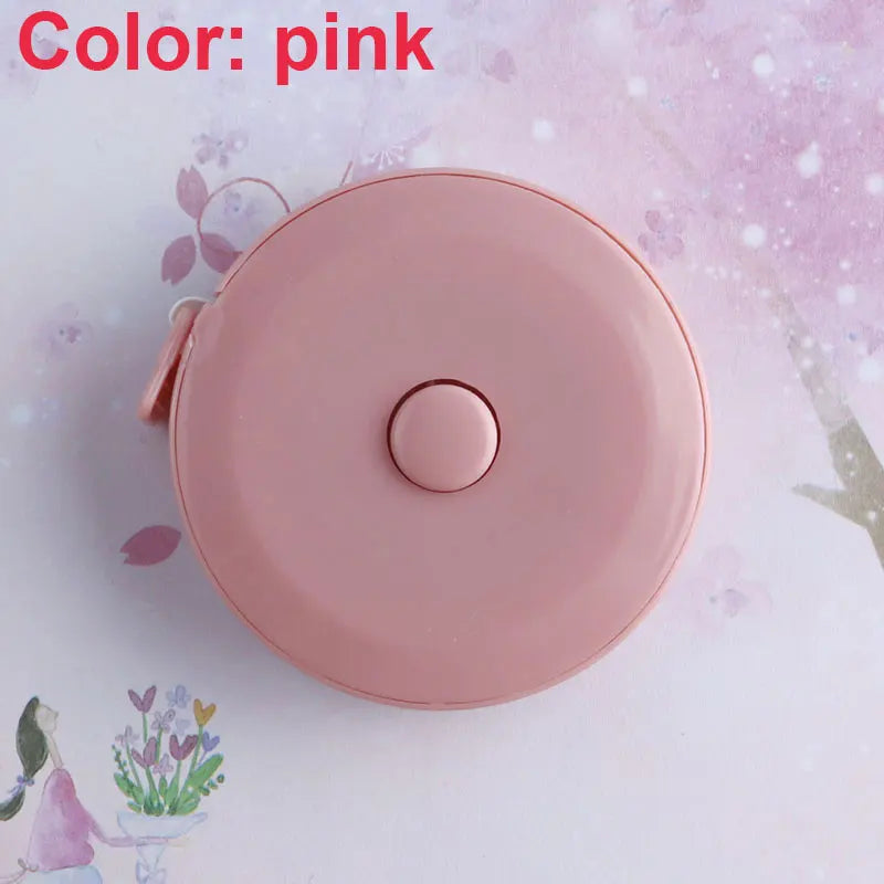 1.5/2Meters Mini Sewing Measure Tape Retractable Measuring Tape Fabric and Cloth Measure Tape for Sewing DIY Craft Cloth Tools