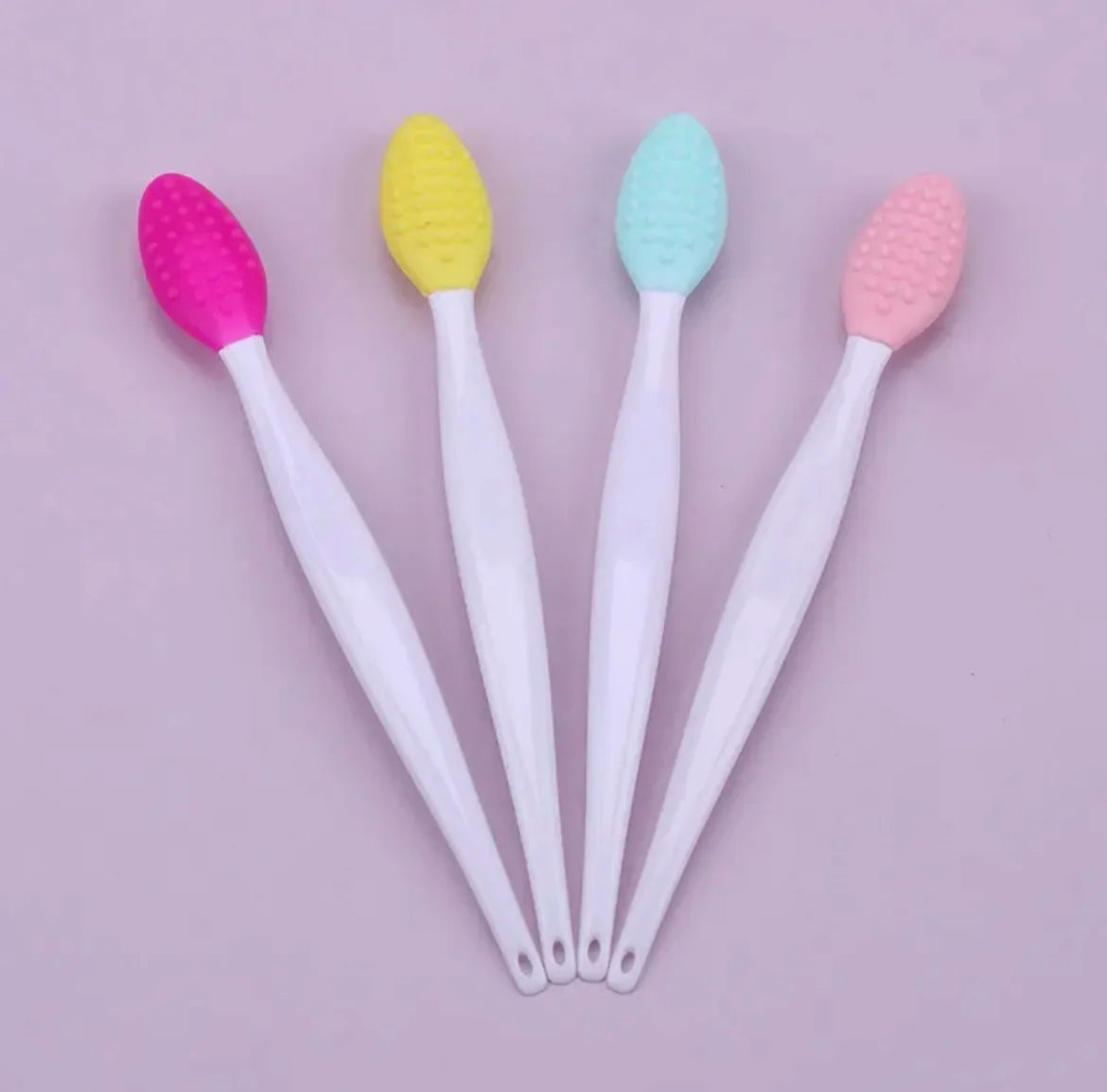 Beauty Skin Care Wash Face Silicone Brush Exfoliating Nose Clean Blackhead Removal Brushes Tools With Replacement Head