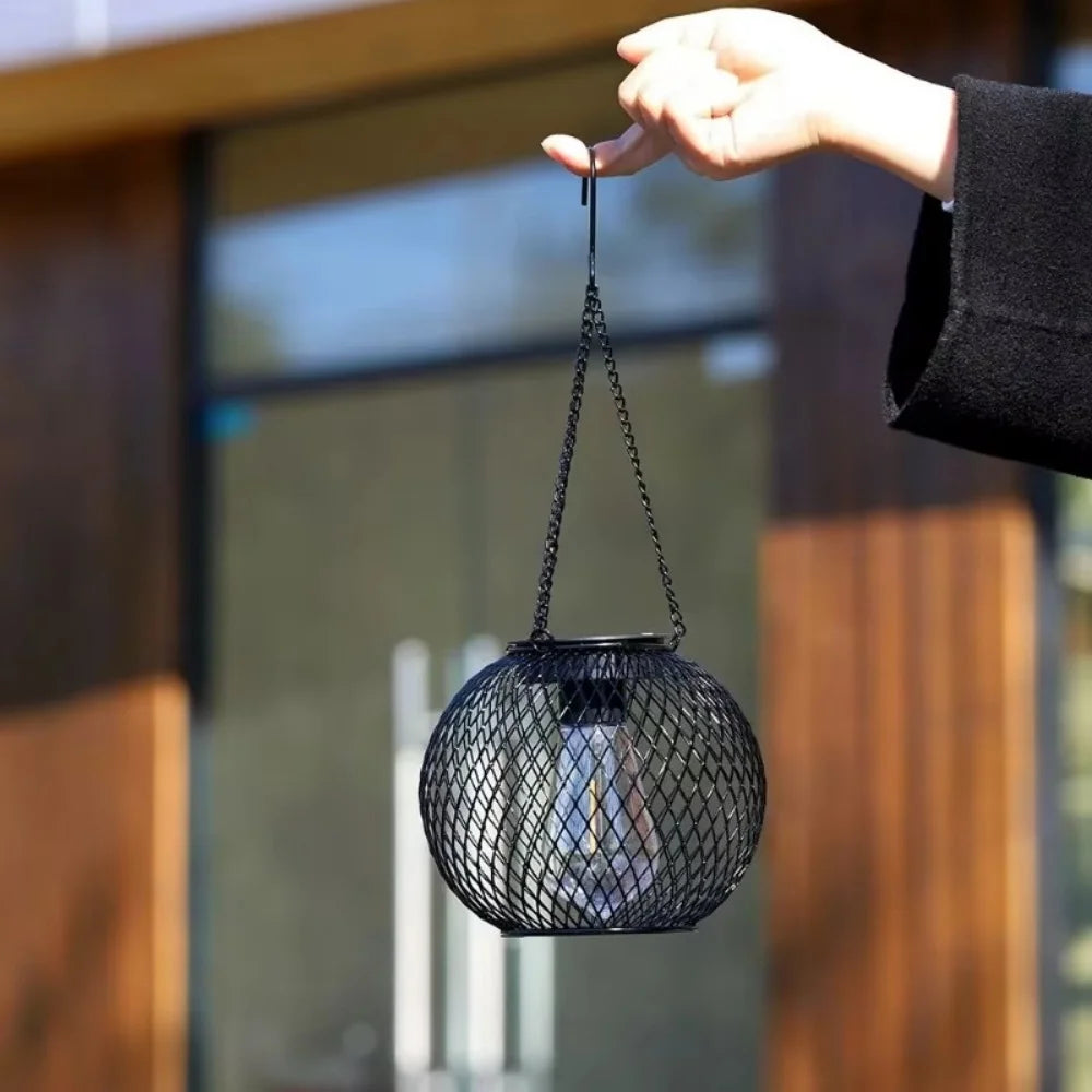 Solar Lantern Led Light Led Solar Lights Desktop Waterproof Decorative Hanging Lights For Tree Garden Yard Dusk-To-dawn Lights