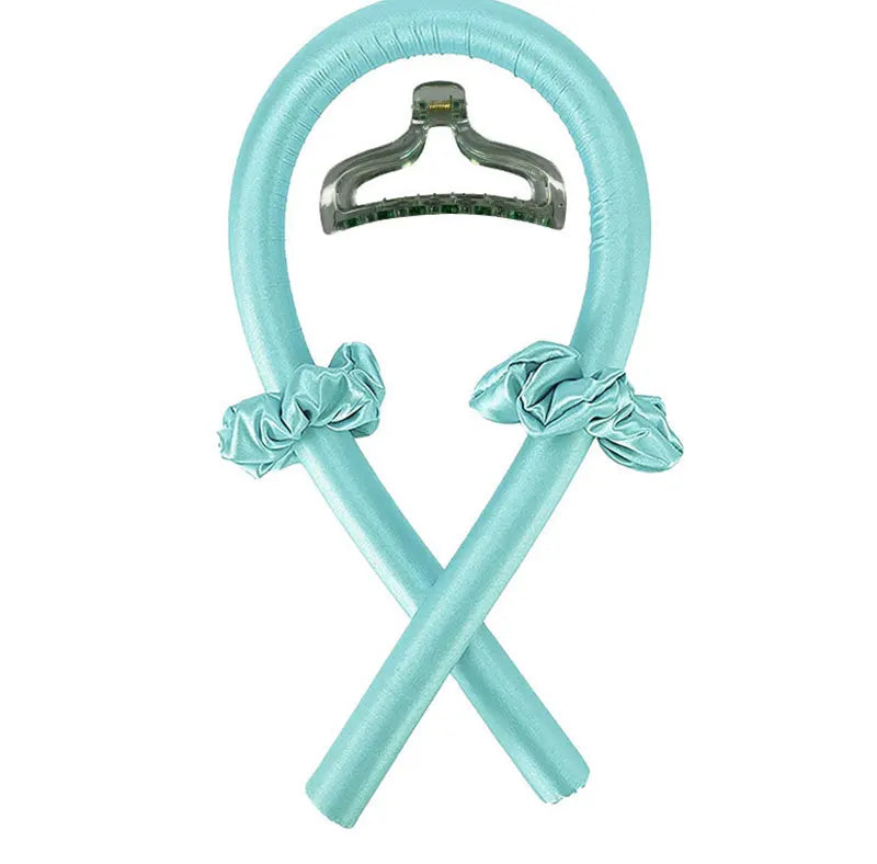 Heatless Curling Rod Headband Silk Curls Ribbon Hair Rollers Sleeping Soft Headband Lazy Hair Curlers Hair Styling Tools