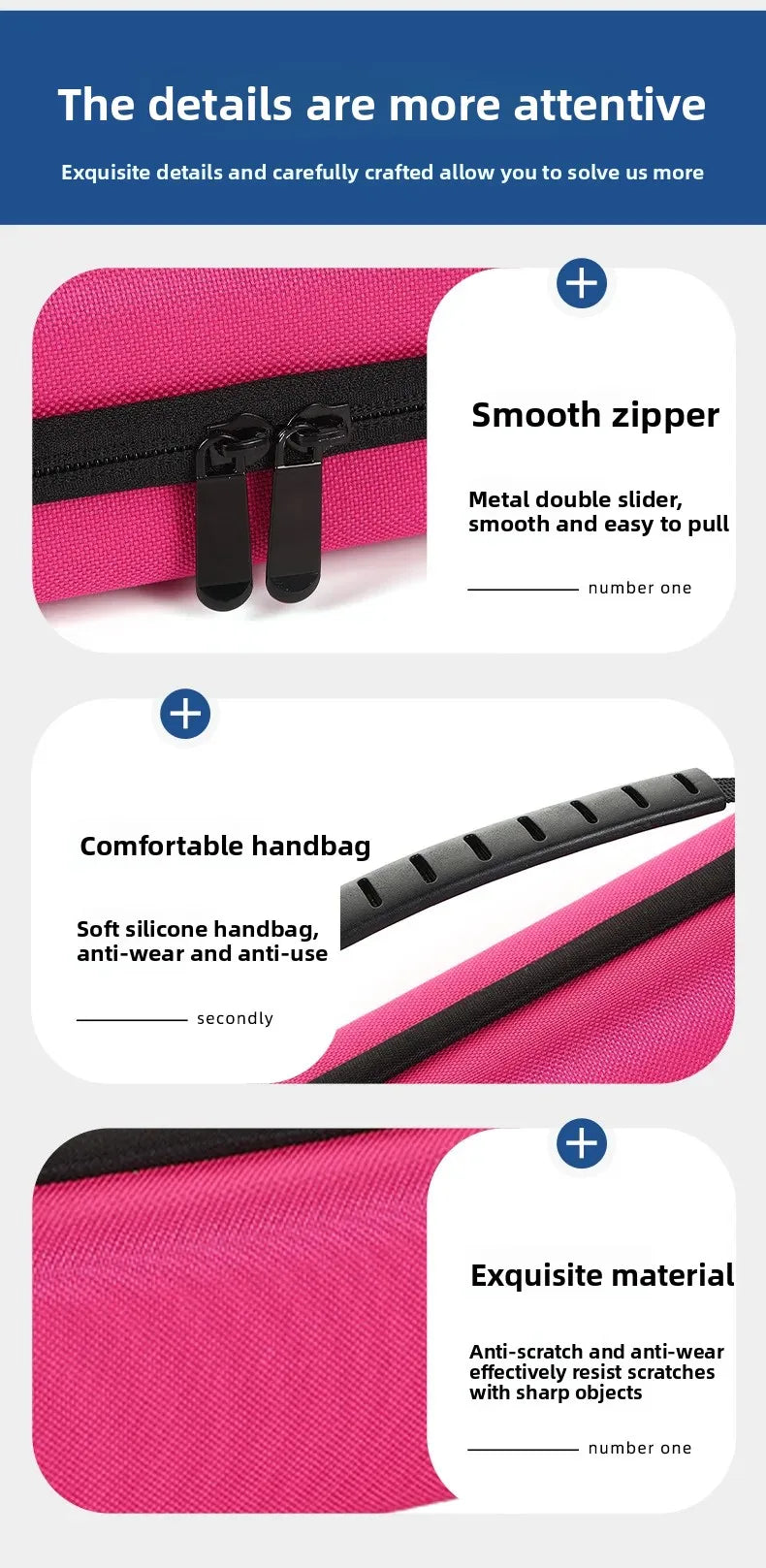 Curling Iron Travel Case Hard Carry Bag Straightener Curling Irons Styler Handle EVA Flat Cases Vacation Styling Accessories