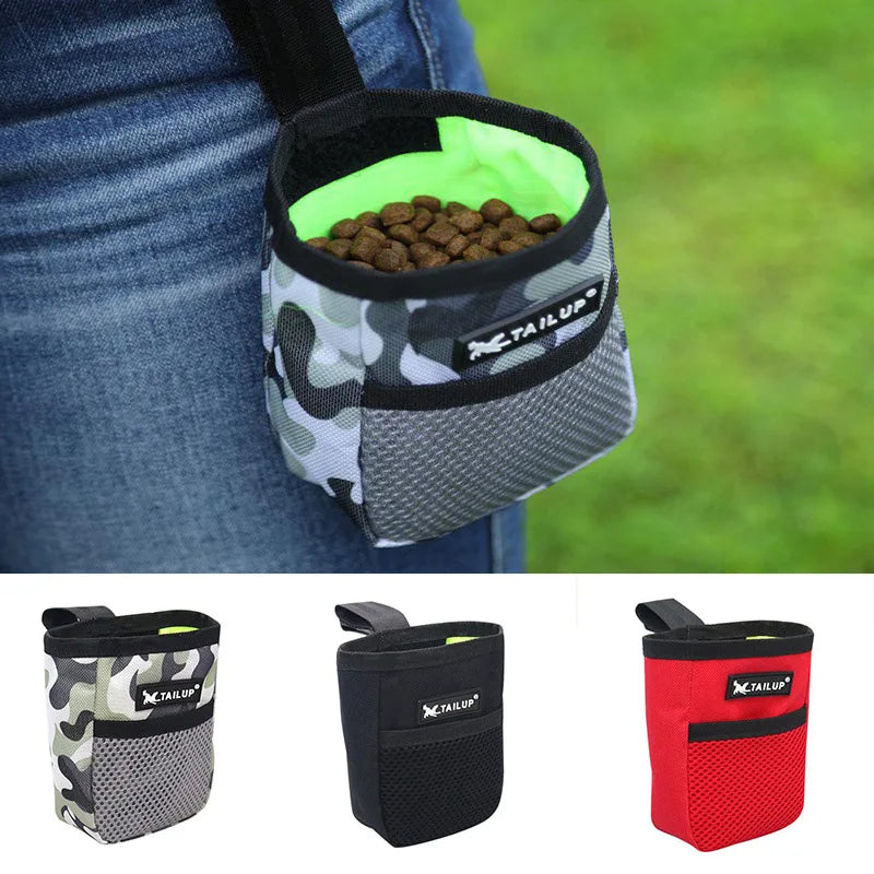 Mini Waist Bag Pet Dog Puppy Training Treat Snack Bait Pet Feed Obedience Agility Pouch Food Bag Pocket Snack Reward Waist Bag