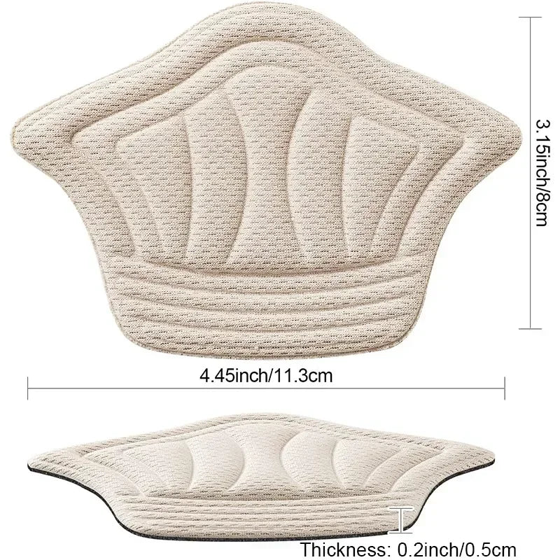 Insoles Patch Heel Pads for Sport Shoe Adjustable Size Feet Pad Pain Relief Cushion Insert Insole Heel Protector Sticker