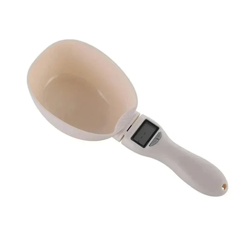 Suitable for Cat and Dog Food Measuring Spoon Pet Food Measuring Spoon Scale, Kitchen Digital Food Measuring Spoon