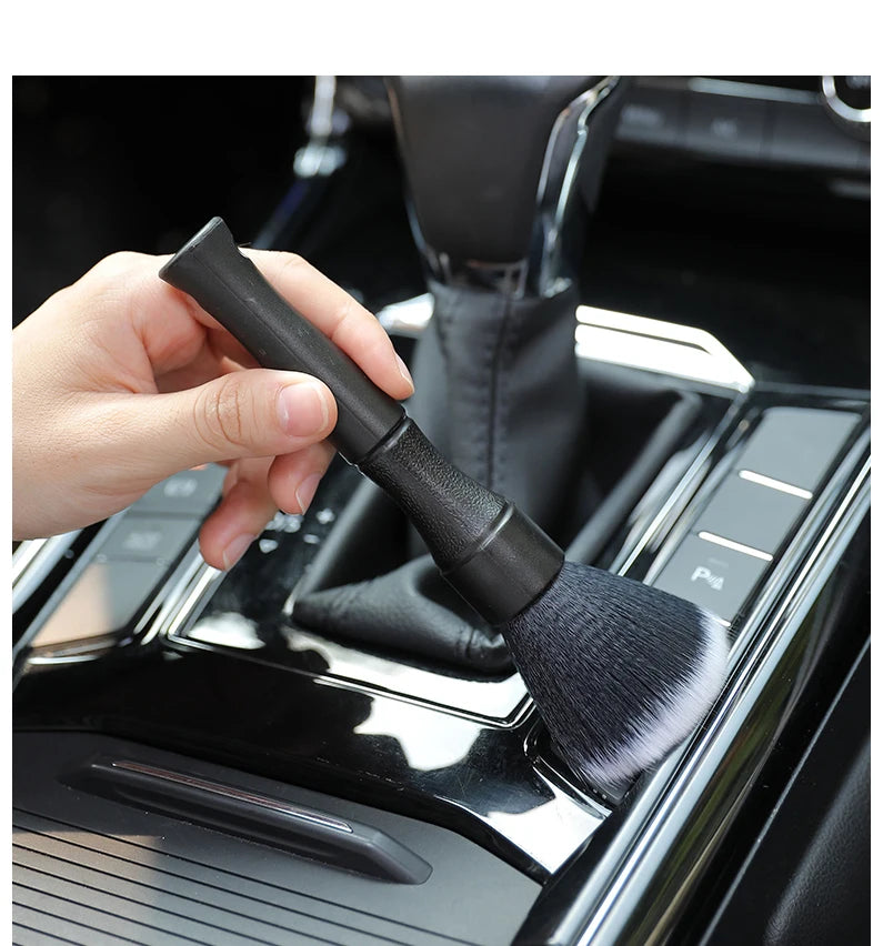 Car Air Outlet Cleaning Brush Dashboard Air Conditioner Detailing Dust Sweeping Tools Auto Interior Home Duster Brushes