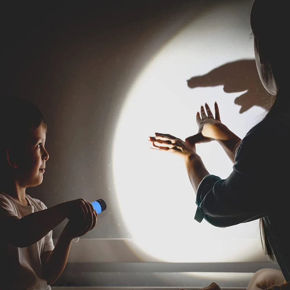 Super Bright Outdoor Keychain Flashlight Rechargeable Waterproof LED Mini Pocket Flashlight For Camping Hiking Emergencies