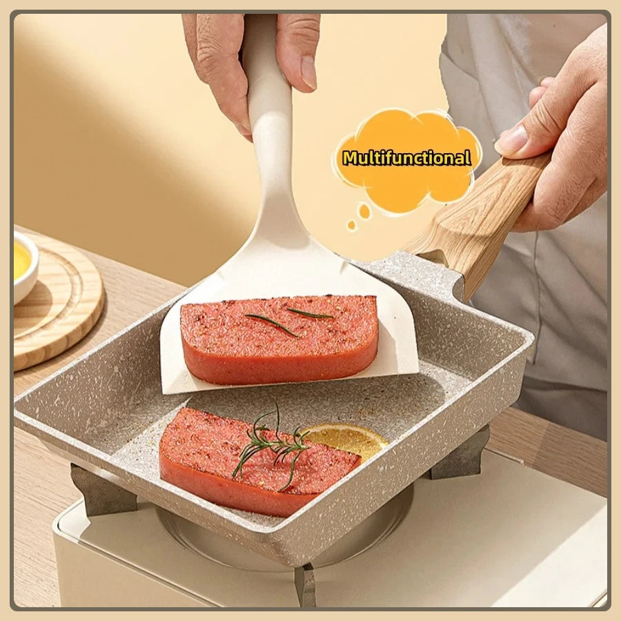 Silicone Heat resistant spatula household food grade non-stick Frying pan sushi steak fish pancake baking Scoop Kitchen Tool