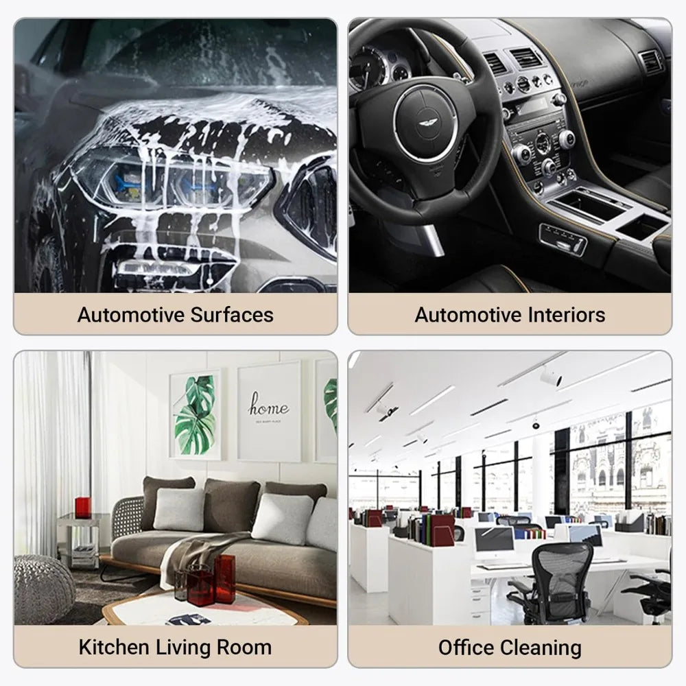 3-1Pcs Car Wash Gloves Microfiber Chenille Gloves Waterproof Car Cleaning Mitt Wax Detailing Brush Auto Care Double-faced Glove