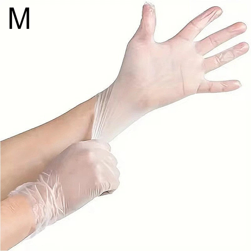 Disposable TPE Gloves Household Cleaning TPE Gloves Kitchen Bathroom Beauty Hairdressing Waste Disposal