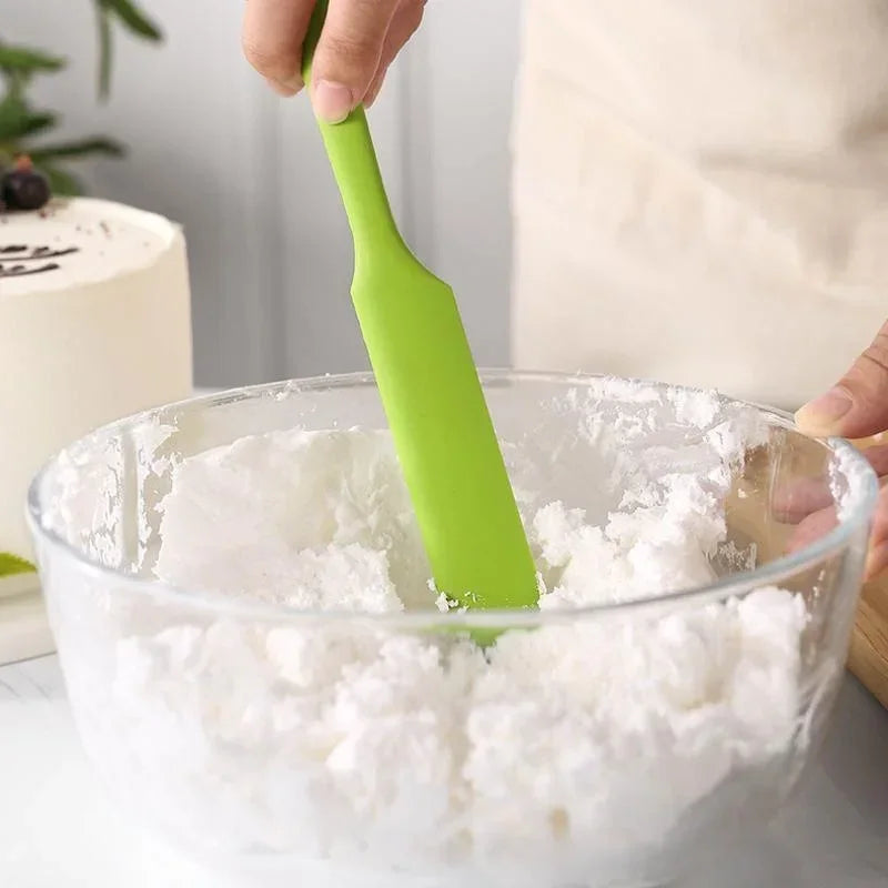 Silicone Spatula Heat Resistant Cake Cream Butter Spatulas Mixing Batter Scraper Non-Stick Flexible Baking Cooking Tool