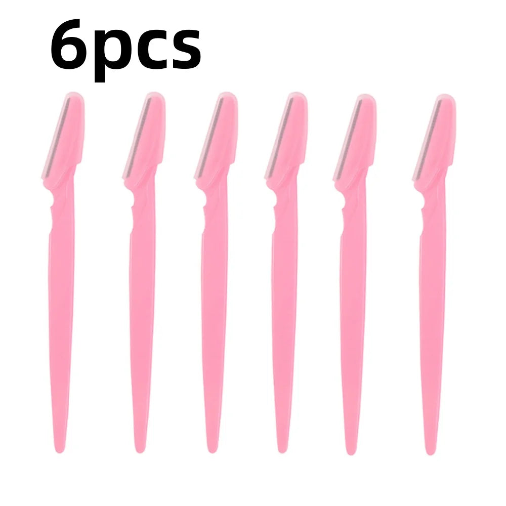 Eyebrow Trimmer Blade Women Face Shaver Portable Eye Brow Epilation Hair Removal Cutters Safety Knife Makeup Scraper