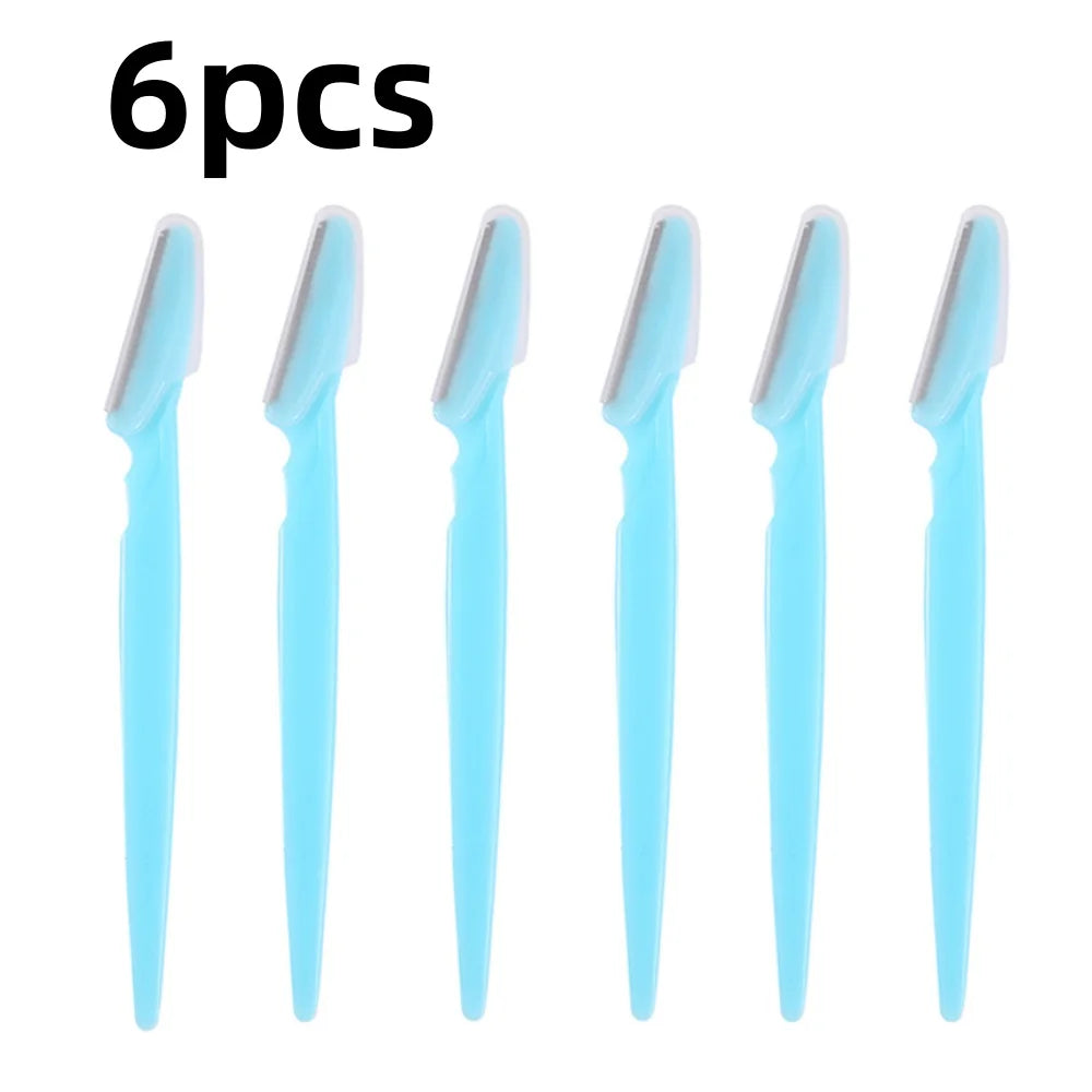 Eyebrow Trimmer Blade Women Face Shaver Portable Eye Brow Epilation Hair Removal Cutters Safety Knife Makeup Scraper
