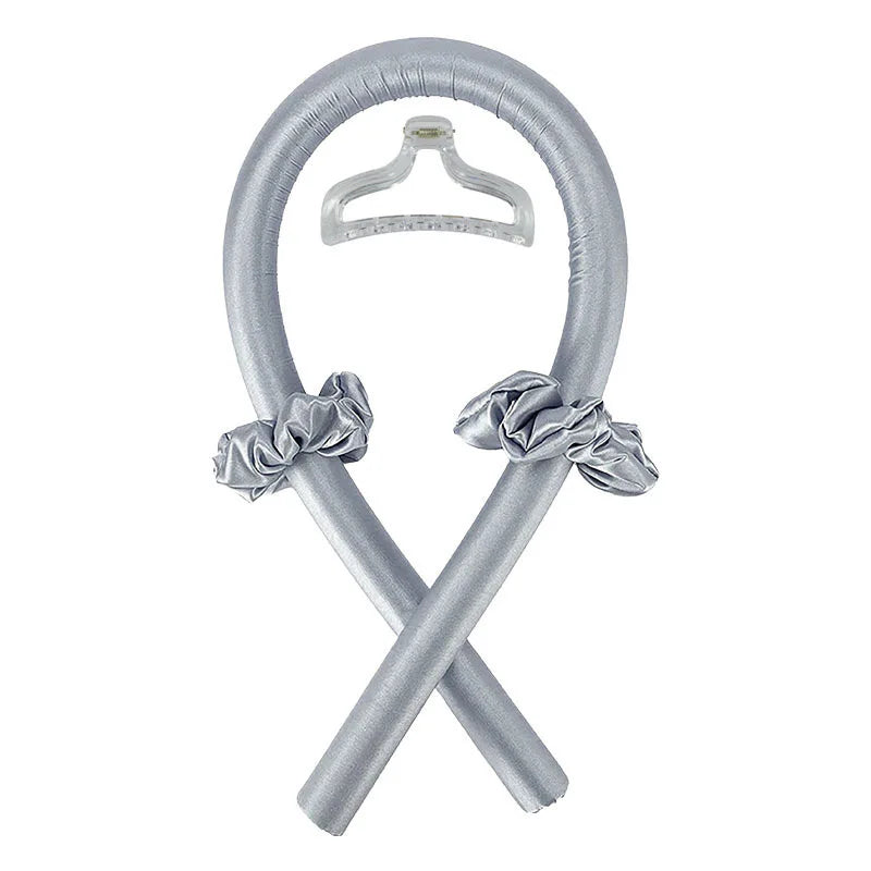 Heatless Curling Rod Headband Silk Curls Ribbon Hair Rollers Sleeping Soft Headband Lazy Hair Curlers Hair Styling Tools