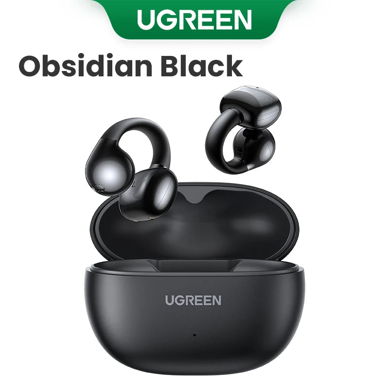 UGREEN HiTune S3 Open Ear Clip True Wireless Earbuds TWS Bluetooth Sports Earphones Headphones in Mic with Earhooks & Ear Hook
