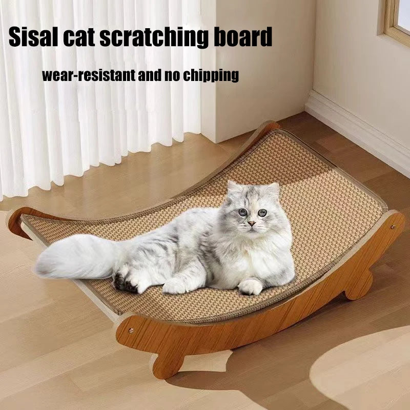 Removable cat scratching board wear-resistant and hair-proof multifunctional cat bed suitable for cats to chew cat toys