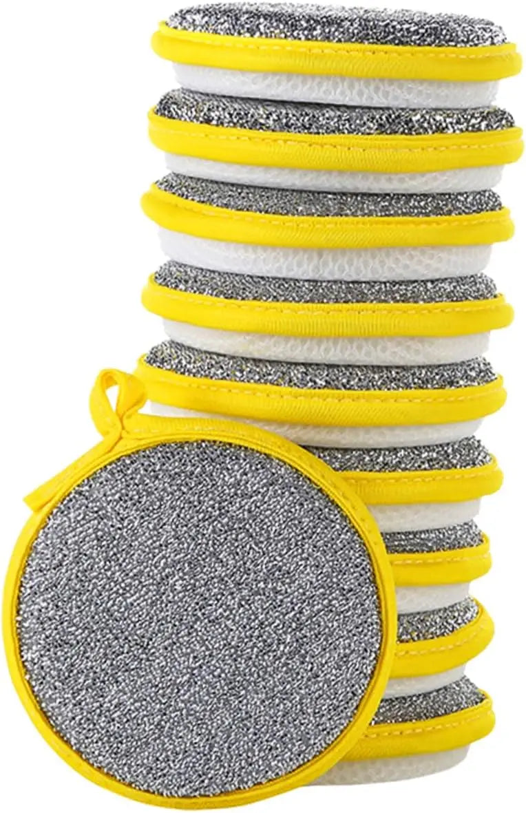 Double Side Dish Wash Sponges Dishwashing Sponge Dish Washing Brush Pan Pot Household Cleaning Cloths Reusable Kitchen Tools