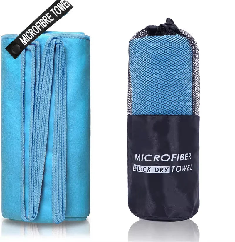 Microfiber Towel Quick Dry Towel Travel Towel Sports Towel Beach Towel Sandproof Soft Light Towel For Swim, Yoga, Gym