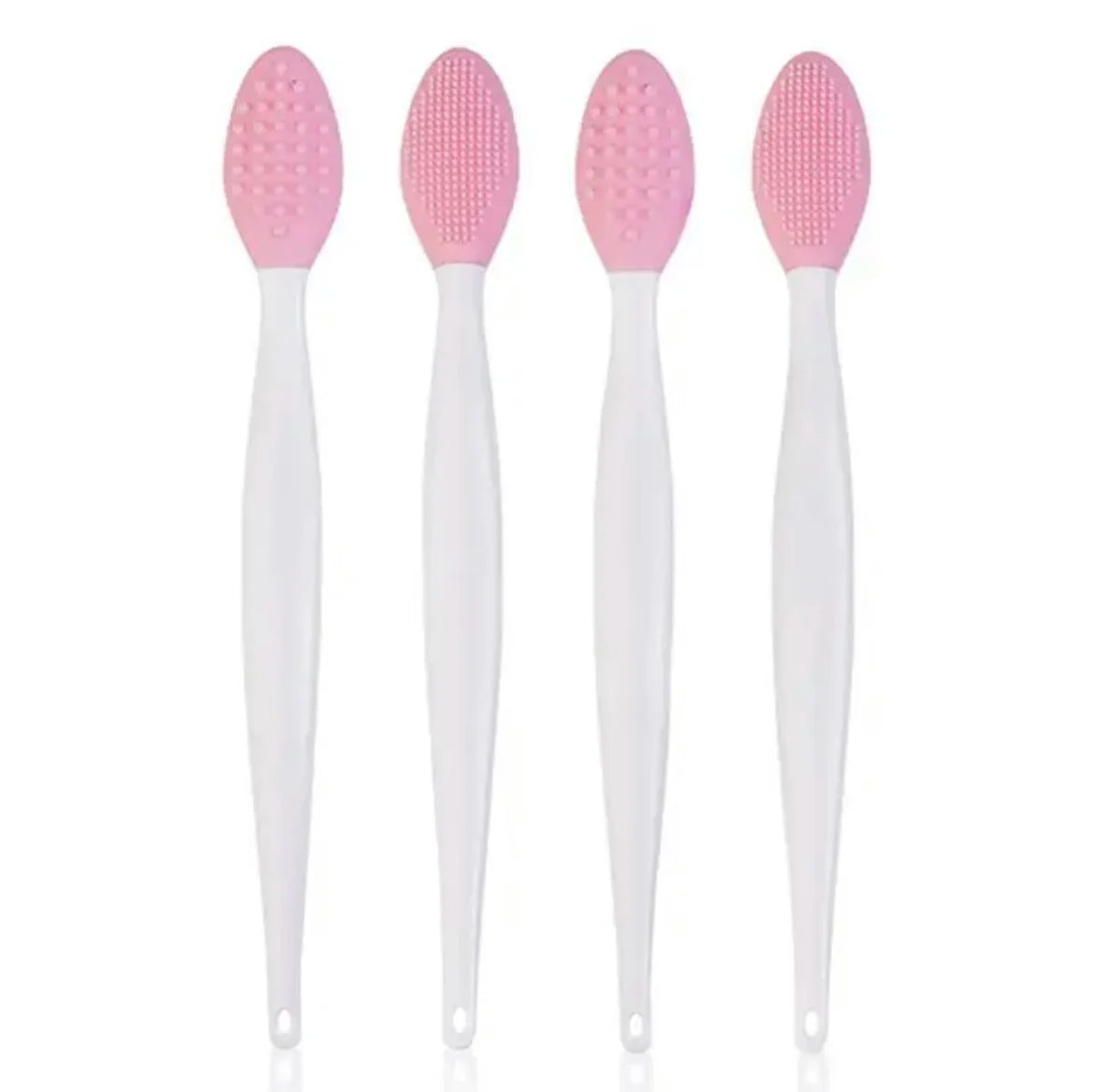 Beauty Skin Care Wash Face Silicone Brush Exfoliating Nose Clean Blackhead Removal Brushes Tools With Replacement Head