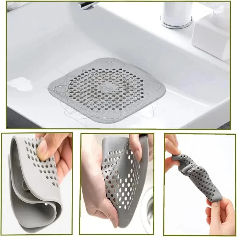 Plug Stopper Kitchen Sewer Silicone Bathroom Floor Bathtub Water Filter Home Accessories Shower Drain Hair Catcher Sink Strainer