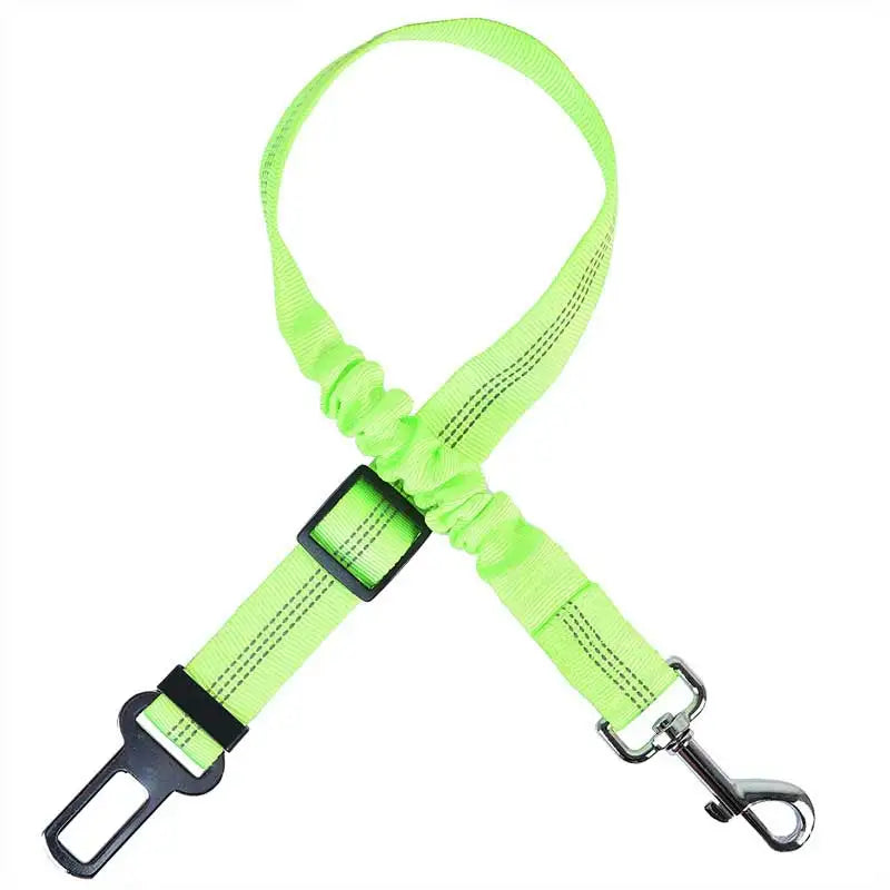Adjustable Pet Dog Car Seat Belt Pet Seat Vehicle Dog Harness Lead Clip Safety Lever Traction Dog Collars Dog Accessories